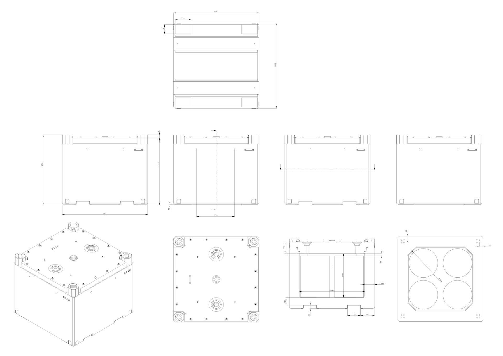 concept drawing, Shielded Container, nuclear, decommissioning, radioactive, waste, storage, container shielding, shielded